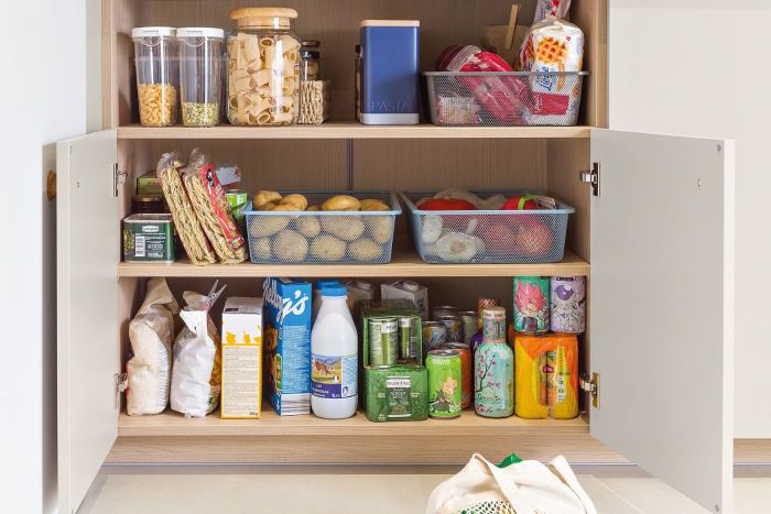 Garde-manger dans une cuisine équipée SoCoo'c Chill